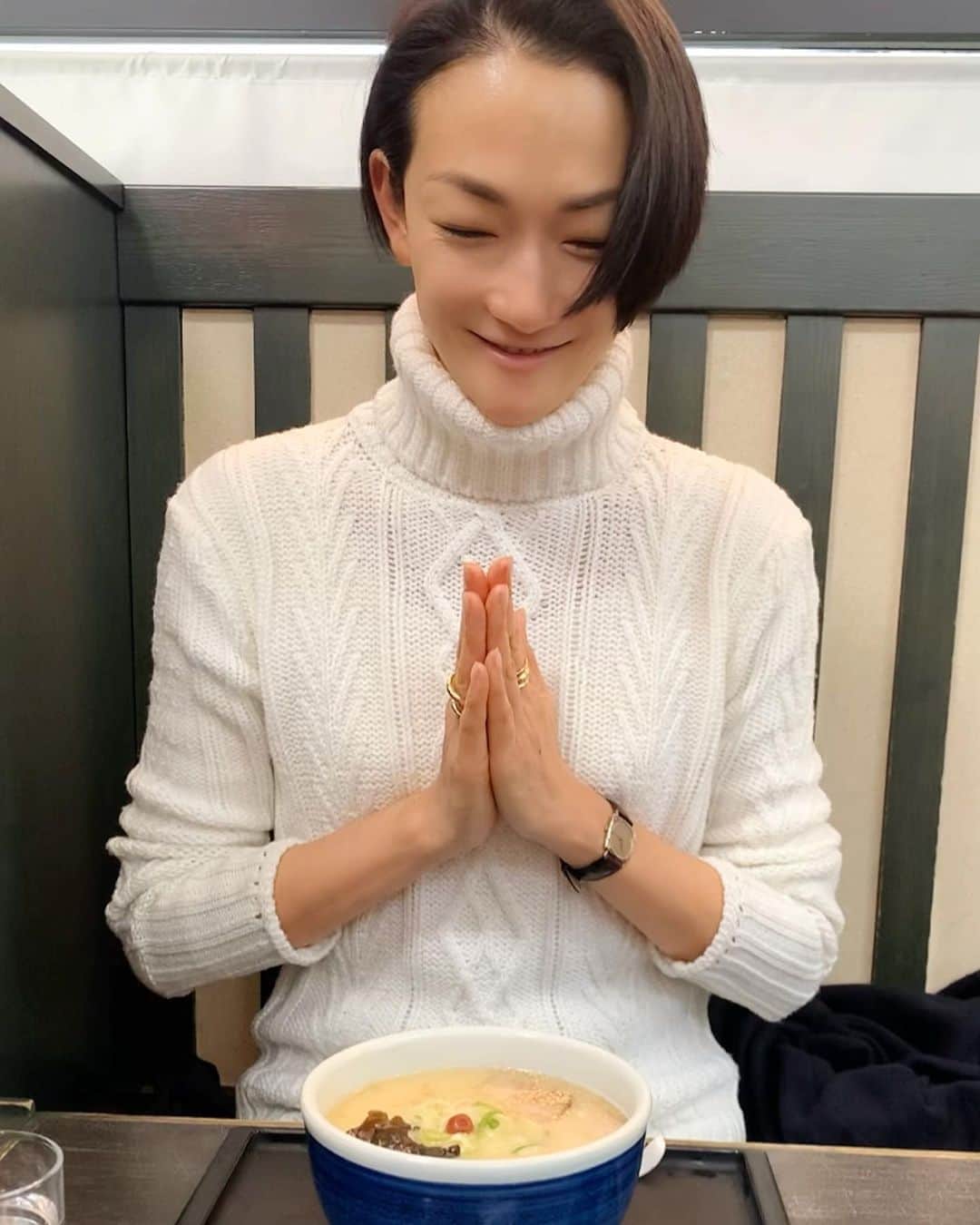 冨永愛のグルメインスタ