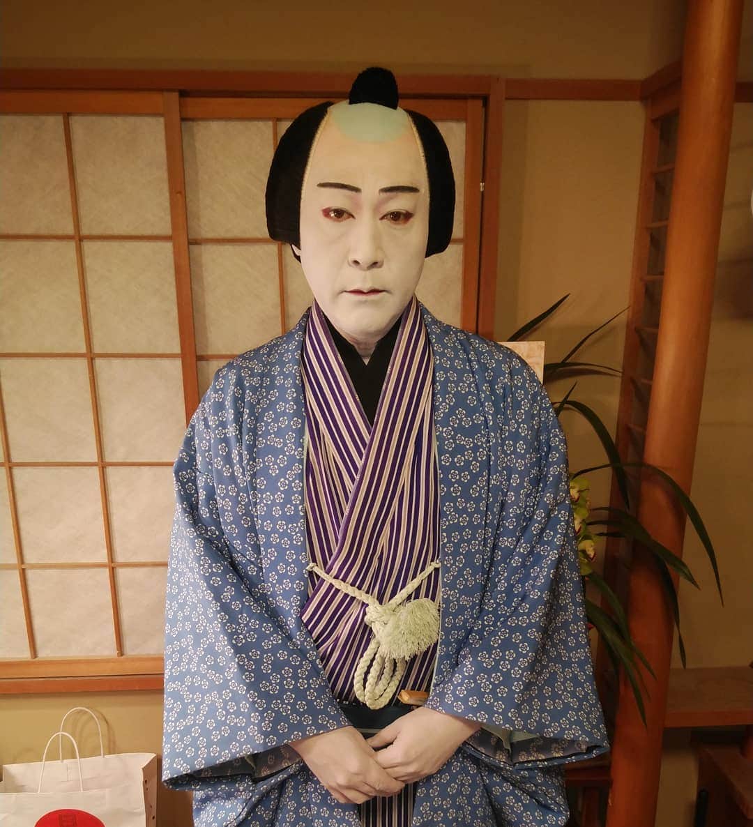 中村松江さんのインスタグラム写真 - (中村松江Instagram)「今月のお役、「九十九折」の養子新造です✨ 白い顔をしております😅 #歌舞伎　#中村松江 #九十九折　#大阪松竹座」1月5日 12時34分 - matsue_nakamuraofficial