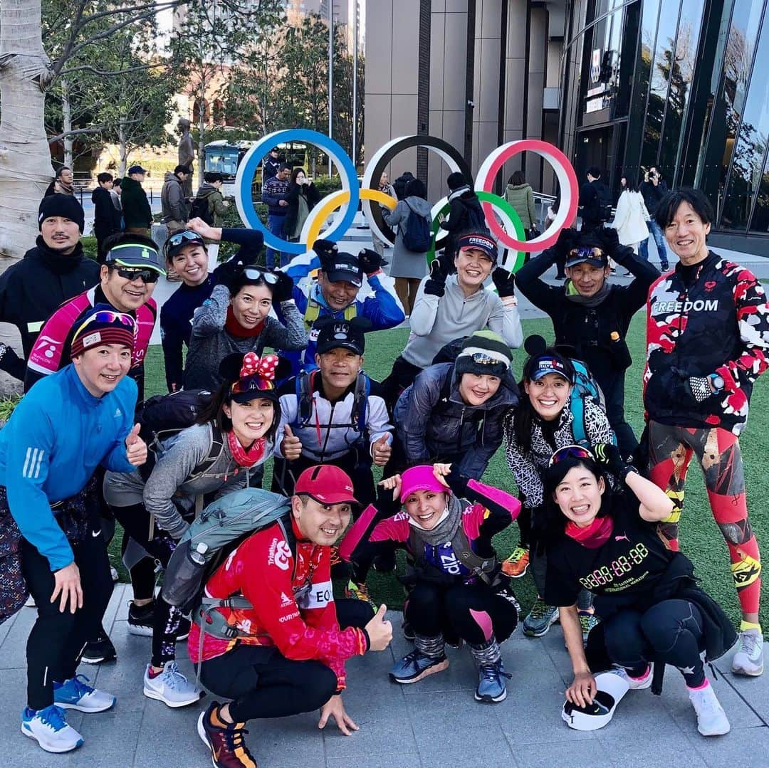 黒田愛美さんのインスタグラム写真 - (黒田愛美Instagram)「#干支ラン 🐭🐭🐭🏃‍♀️🏃‍♀️🏃‍♀️ 私は23㎞でリタイヤ💦 寒さと病み上がりで流石にもう無理だ💧 みんな頑張れ‼️ #GPSでネズミができるよ #トータル36㎞ #アスリート女医 #トライアスリート女医 #美容アンチエイジング専門医  #黒田愛美」1月5日 12時48分 - kurodaaimi