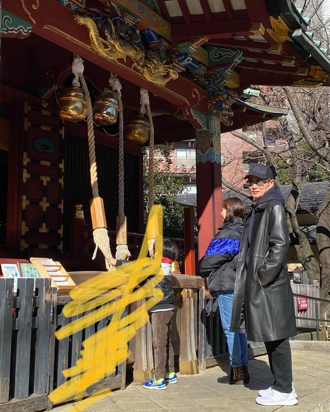 森進一のインスタグラム：「明けましておめでとうございます⛩ 今年も宜しくお願い致します。」