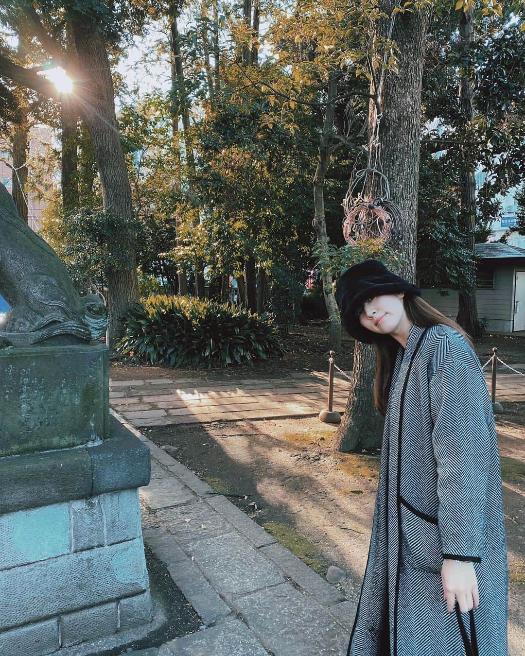 岡本杏理さんのインスタグラム写真 - (岡本杏理Instagram)「・ 年が明け、のんびりとお散歩。今年も楽しい1年になる予感…♡ 皆さんに会える機会もあるといいなぁ」1月5日 21時03分 - anri_okamoto