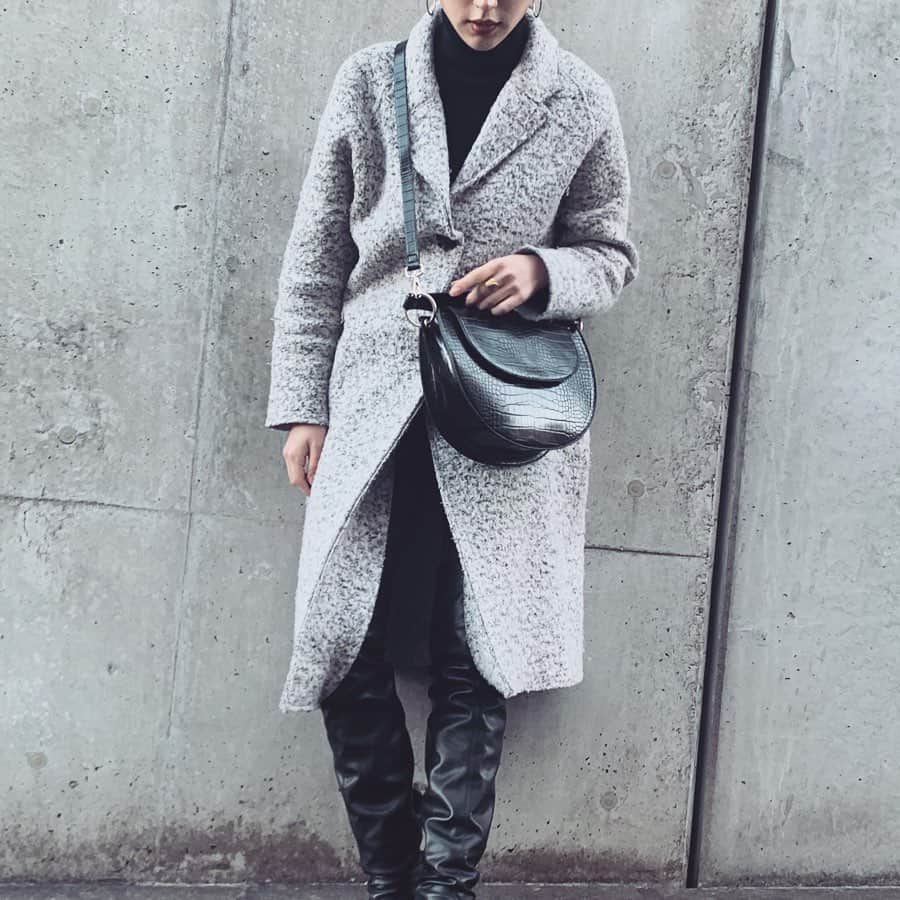 ジェイミー夏樹さんのインスタグラム写真 - (ジェイミー夏樹Instagram)「久々私服♩ やっぱり黒って落ち着く、、 #ootd #winter #fashion」1月5日 17時01分 - jaimie__official