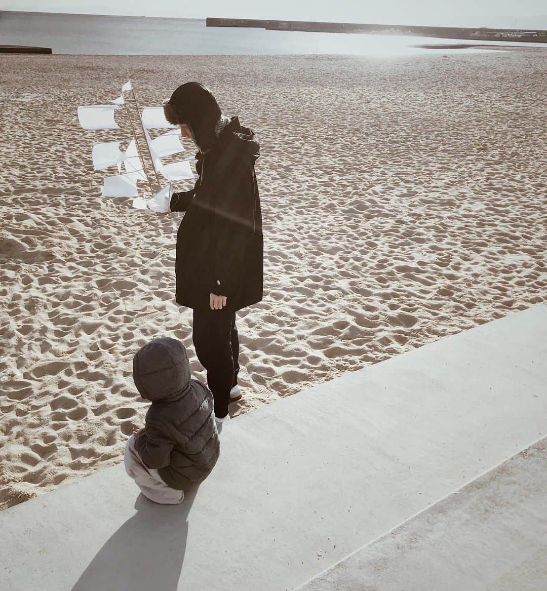 Yuiのインスタグラム：「. sailing ship kite that do not fly  and the dawn of 2020」