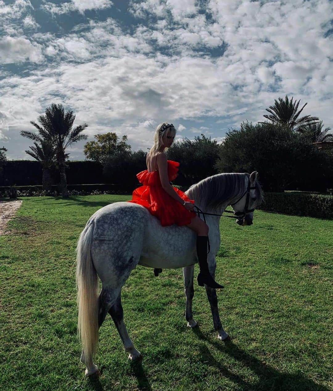 マリヤン・ジョンクマンのインスタグラム：「Hi horse」