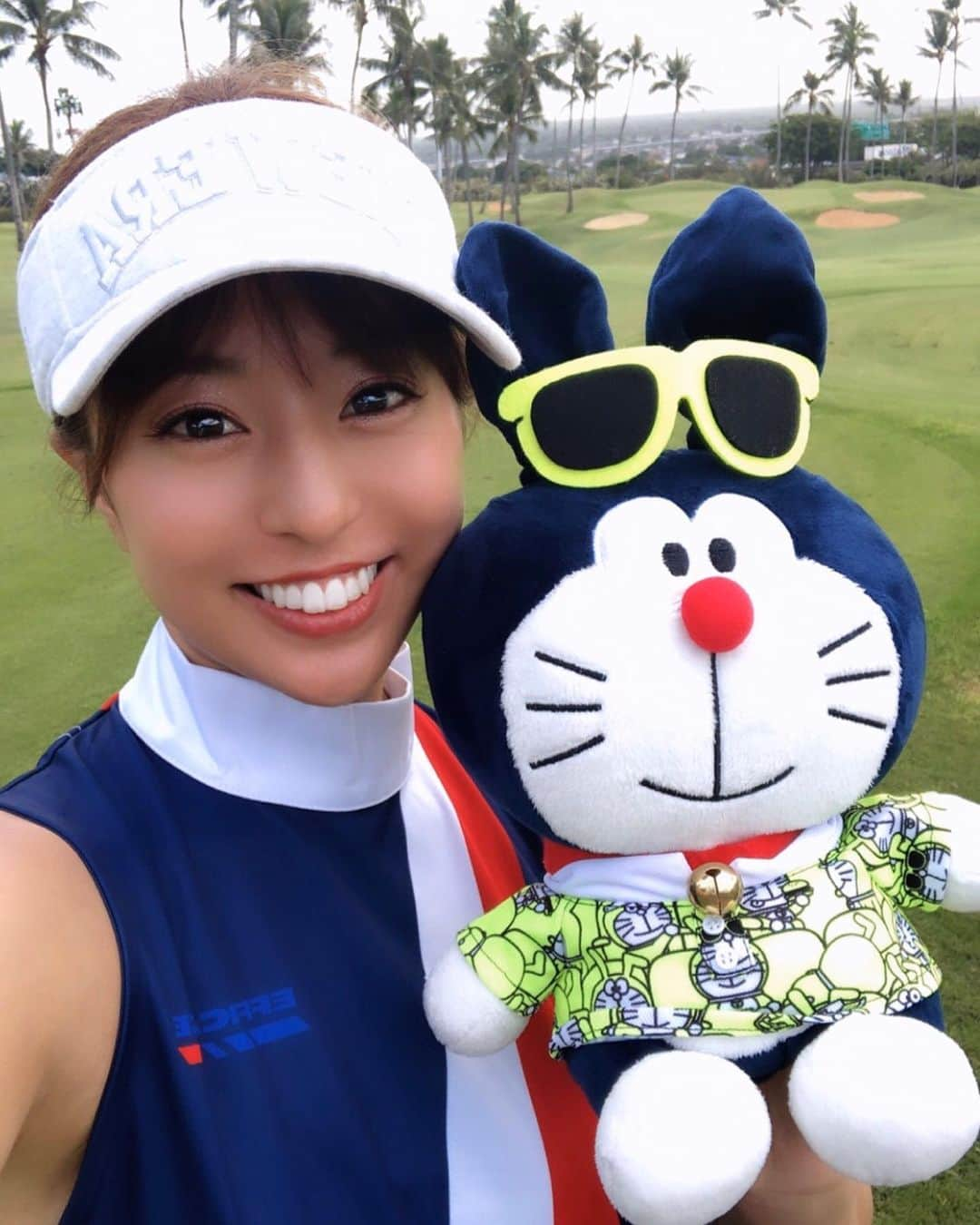 橋本真依さんのインスタグラム写真 - (橋本真依Instagram)「・﻿ ﻿ ハワイ1日目🏌️‍♀️ゴルフ﻿ ワイケレカントリークラブ⛳️﻿ ﻿ 朝1番ショットは鳥のさえずりと朝陽に恵まれて﻿ 気持ちよかった〜🥰﻿ ﻿ ただずっとセカンドショットがうまくいかず﻿ スコアはボロボロでした。💦﻿ ﻿ ﻿ ﻿ ﻿ ﻿ #女子力ねーさん#ハワイ#ゴルフ#ハワイゴルフ﻿ #happy#smile#love#peace#lucky#tbt#l4l#followme#followback#instagood#hawaii#swimwear#hawaii#hawaiilife#hawaiistagram#hawaiian#aloha#mahalo#waikiki#beach#sea#beautiful#bikini#golf#golfswing#hawaiigolf」1月5日 21時57分 - hashimotomai430