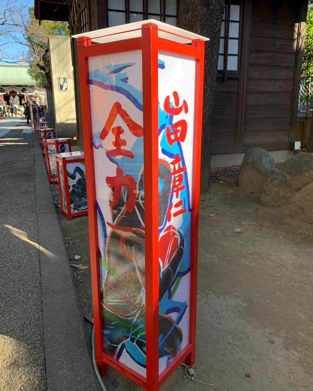 エリナ シルカさんのインスタグラム写真 - (エリナ シルカInstagram)「香取神社で初詣。 スポーツの神様、今年もよろしくお願いします☺️ ちなみにおみくじはこうちゃんだけが大吉でした笑」1月5日 22時11分 - laura_elina_ymd