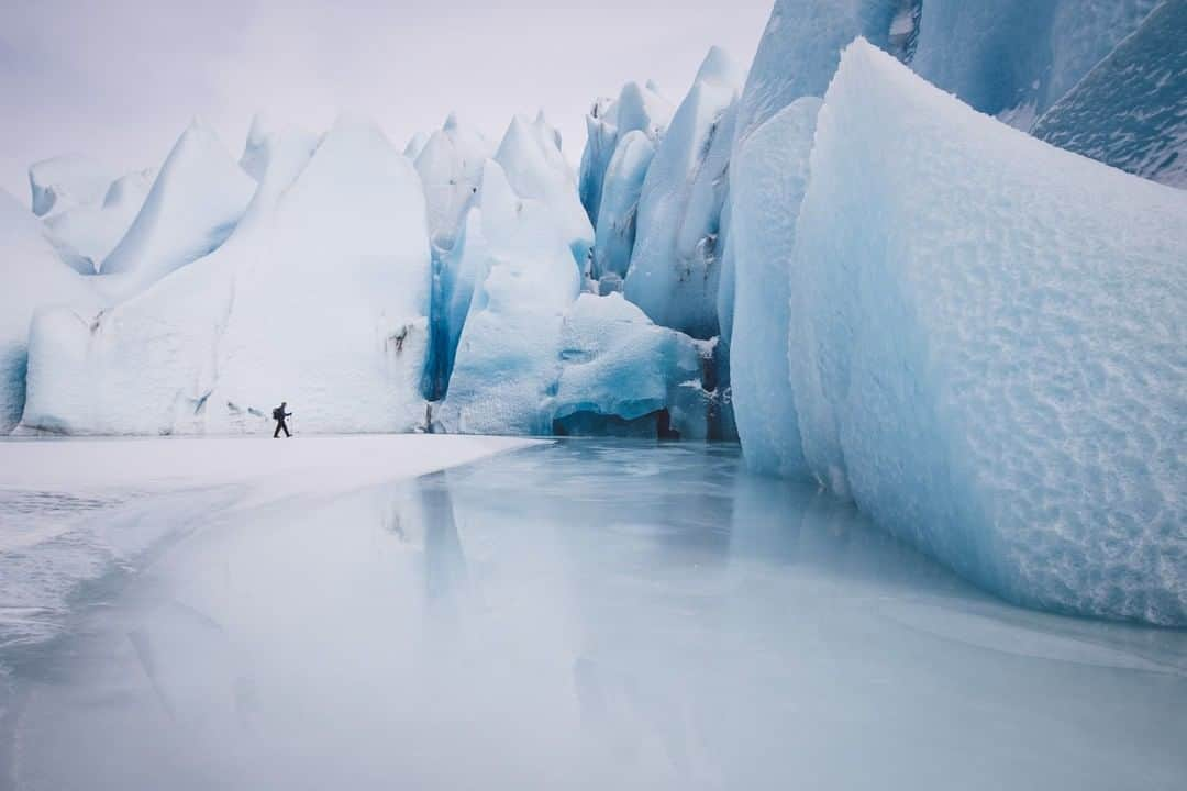 National Geographic Travelさんのインスタグラム写真 - (National Geographic TravelInstagram)「Photo by @jodymacdonaldphoto | Being able to walk among these giants is just one of the many things that keep me coming back to Alaska year after year. They are nature's art gallery, wondrous and magical. A visual representation of our past and present. It is not only humbling, but it is also a great way to appreciate the natural world around us. If you want to get up close and personal with a glacier, Alaska is a great place to do it. The problem will be choosing which one to go to first. Follow me @jodymacdonaldphoto to see more images from my adventures around the world. #alaska #glaciers」1月6日 4時06分 - natgeotravel