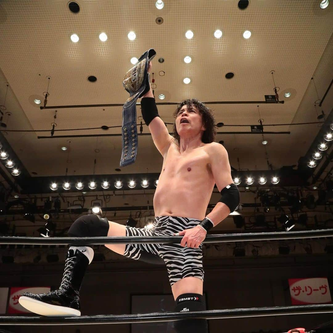 プロレスリング・ノアさんのインスタグラム写真 - (プロレスリング・ノアInstagram)「新GHCジュニア・ヘビー級王者誕生！ #ノアのイッテンヨン #noah_ghc #プロレスリングノア #プロレス #prowrestler #prowrestling #prowrestlingnoah #小川良成 #YoshinariOgawa #後楽園ホール」1月6日 14時40分 - noah_ghc