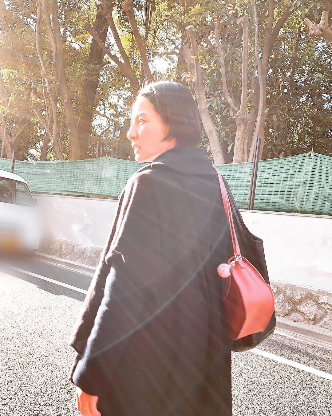 奥菜恵さんのインスタグラム写真 - (奥菜恵Instagram)「#娘と #散歩 #冬 #寒い #ぽかぽか」1月6日 15時29分 - megumi_okina