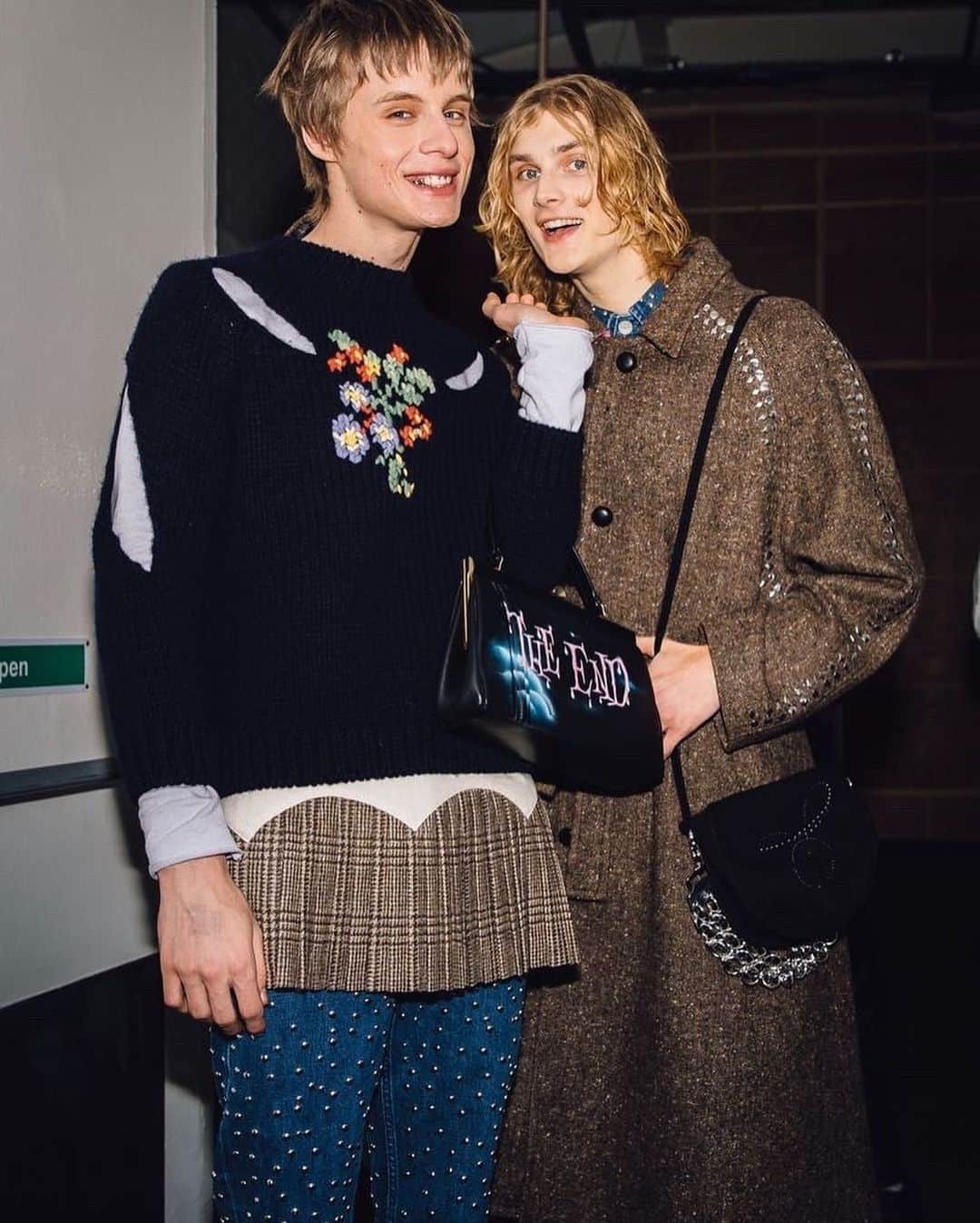 Vogue Runwayさんのインスタグラム写真 - (Vogue RunwayInstagram)「Stefan Cooke and Jake Burt called their collection, rather ominously, The End. “With the end of the decade, we felt like we were ushering out the old,” said Cooke, “and this is the new version of what we do.” Burt chimed in: “Or maybe more professional, in a way.” Tap the link in bio to read more and see every look. Photographed by @styledumonde」1月6日 8時09分 - voguerunway
