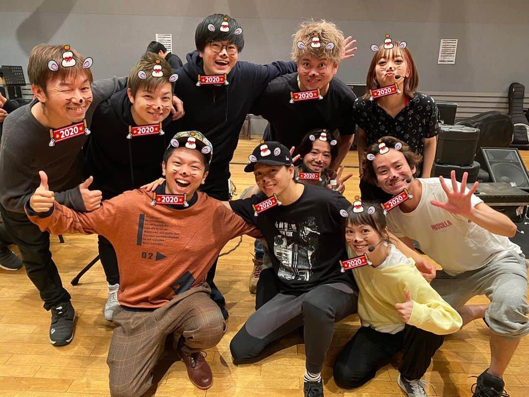 のインスタグラム：「山崎育三郎さんツアーリハ順調に進んでます！！」