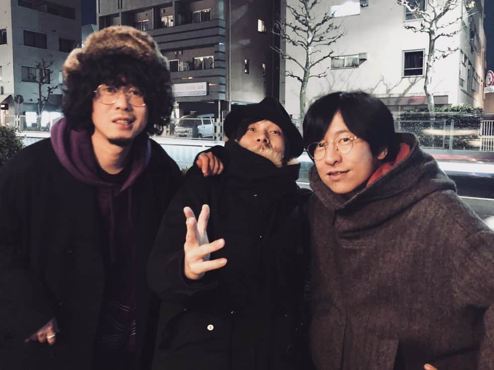 ホリエアツシさんのインスタグラム写真 - (ホリエアツシInstagram)「やっとまともに人に会ったんだね🍻 #新年会」1月6日 12時43分 - a.horie