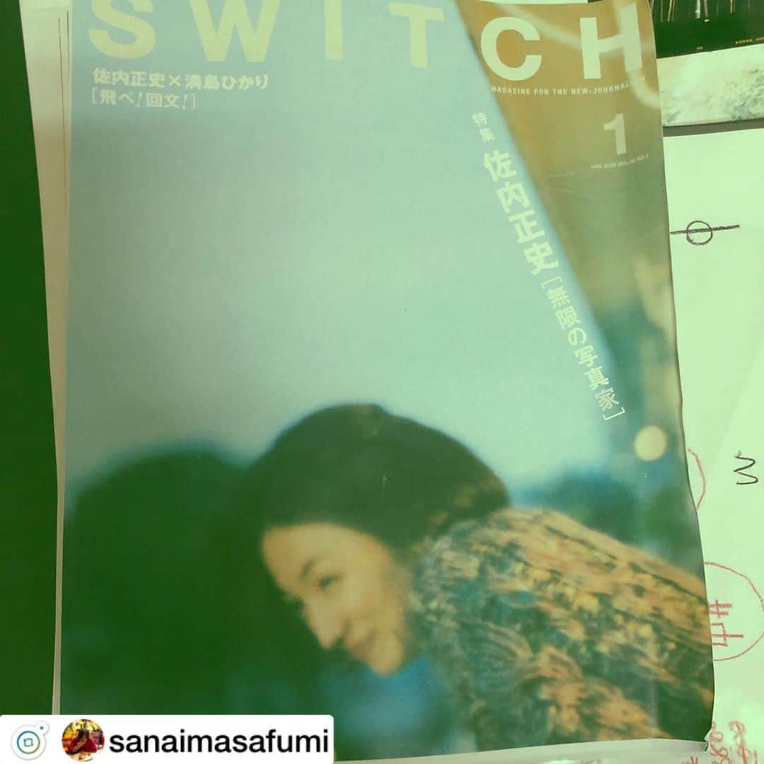 SWITCHさんのインスタグラム写真 - (SWITCHInstagram)「Repost from @sanaimasafumi . お月様🌛 @switch_magazine  @hikarimitsushima  #switch_magazine #佐内正史 #満島ひかり」12月13日 23時04分 - switch_magazine