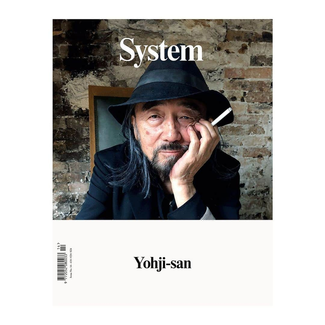 山本耀司さんのインスタグラム写真 - (山本耀司Instagram)「System Magazine Issue 14 - Yohji Yamamoto interviewed by @rickowensonline and @poeticallypunk for @systemmagazine .  Shot by Juergen Teller  #YohjiYamamoto #RickOwens #AngeloFlaccavento #systemmagazine @juergentellerstudio #JuergenTeller」12月13日 21時47分 - yohjiyamamotoofficial