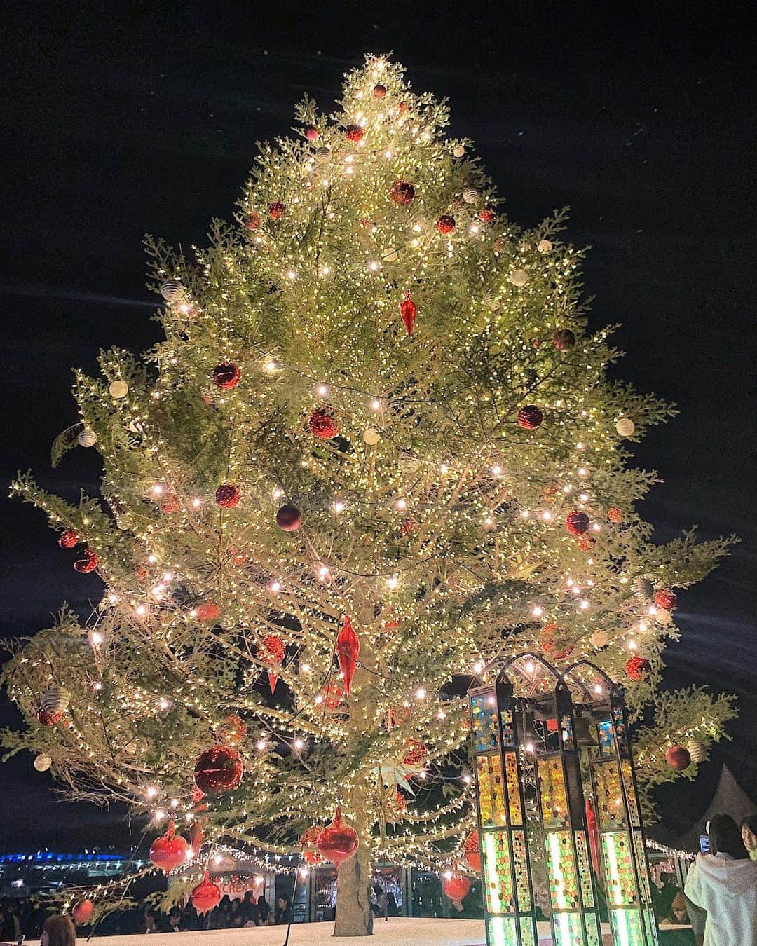 Airi Shibuyaのインスタグラム：「𝑿‘𝒎𝒂𝒔 𝒎𝒐𝒐𝒅 🎄 . . 横浜どこもかしこもキラキラで 綺麗だったな〜🤩❤️ . #yokohama#illumination #xmas#christmas #instagood#instalike #likeforlikes#like4likes #横浜#クリスマスマーケット」