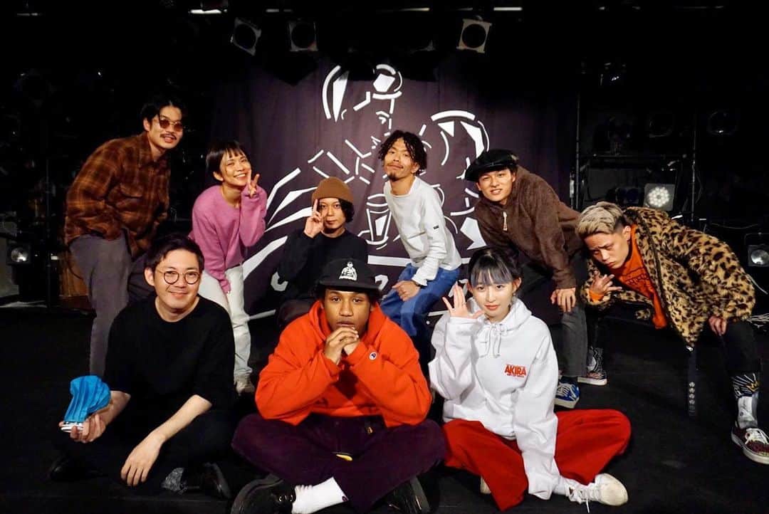 モリシーのインスタグラム：「ツアー4日目名古屋クラブクアトロはヤングオオハラと。 彼らが結成したてから見てたから、ドンドン大きくなってく彼らは素晴らしかった！ 皆さまありがとう！ #ヤングオオハラ #awesomecityclub」