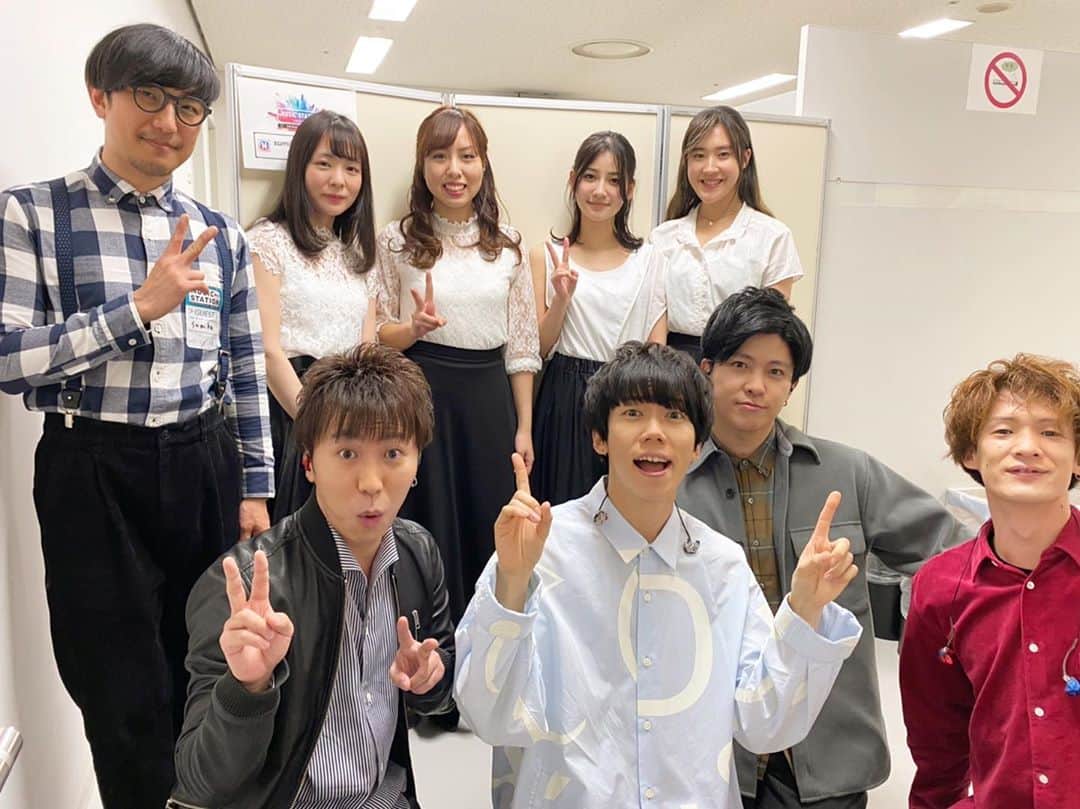 小川貴之のインスタグラム：「素敵なゲストメンバーの方々と ミュージックステーションありがとうございました！  おっさんずラブチームの皆様にも心の底から感謝です！  #sumika  #願い #おっさんずラブinthesky」