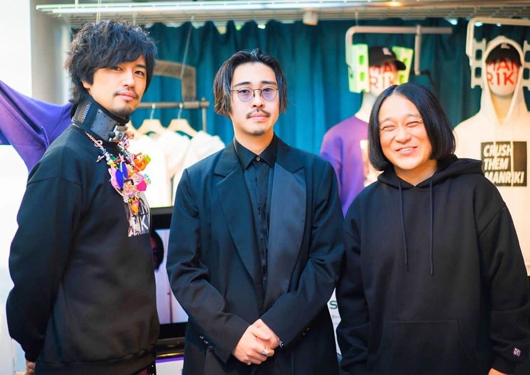 のインスタグラム：「今日の動画です。 斎藤工さんと永野さんとトークショーしてきました。  プロフィール欄のURLから見てください。  #斎藤工 #永野 #万力 #youtube」