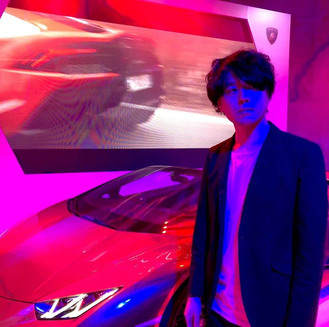 RAM RIDERのインスタグラム：「Lamborghini NightでDJ」