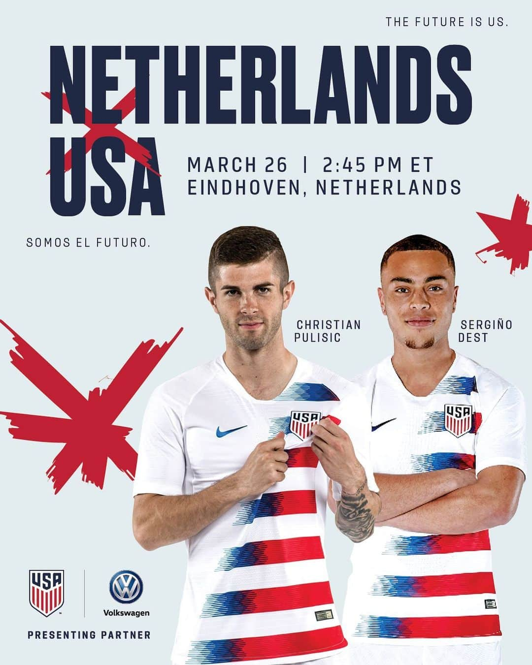 サッカー アメリカ代表チームさんのインスタグラム写真 - (サッカー アメリカ代表チームInstagram)「Mark your 🗓! The #USMNT will take on 🇳🇱 on March 26 in Eindhoven in the first match of a two-game European tour.」12月14日 2時00分 - usmnt