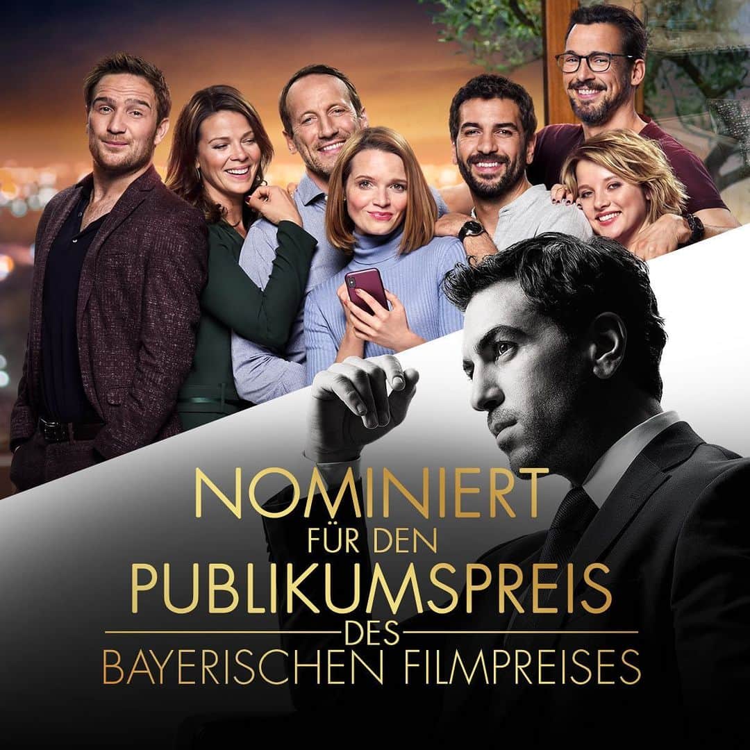 エリヤス・エンバレクのインスタグラム：「Wir sind nominiert! Jetzt seid Ihr dran 😉 Votet bis zum 31.12. Link in der Bio😘」