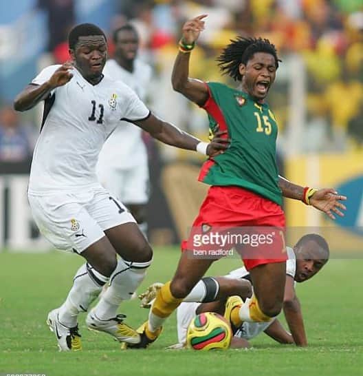 アレクサンドル・ソングさんのインスタグラム写真 - (アレクサンドル・ソングInstagram)「#tb African cup semifinals Cameroon vs Ghana #jamaispareilicicestessos237」12月14日 4時55分 - 17alexsong