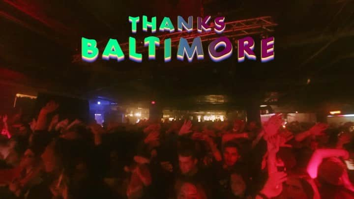 Headspaceのインスタグラム：「Baltimore was turned all the way up last night, best show we’ve done in Baltimore to date and we wish we could go back already. THANK YOU THANK YOU 🔥 (🎥: @theworkofjar)」