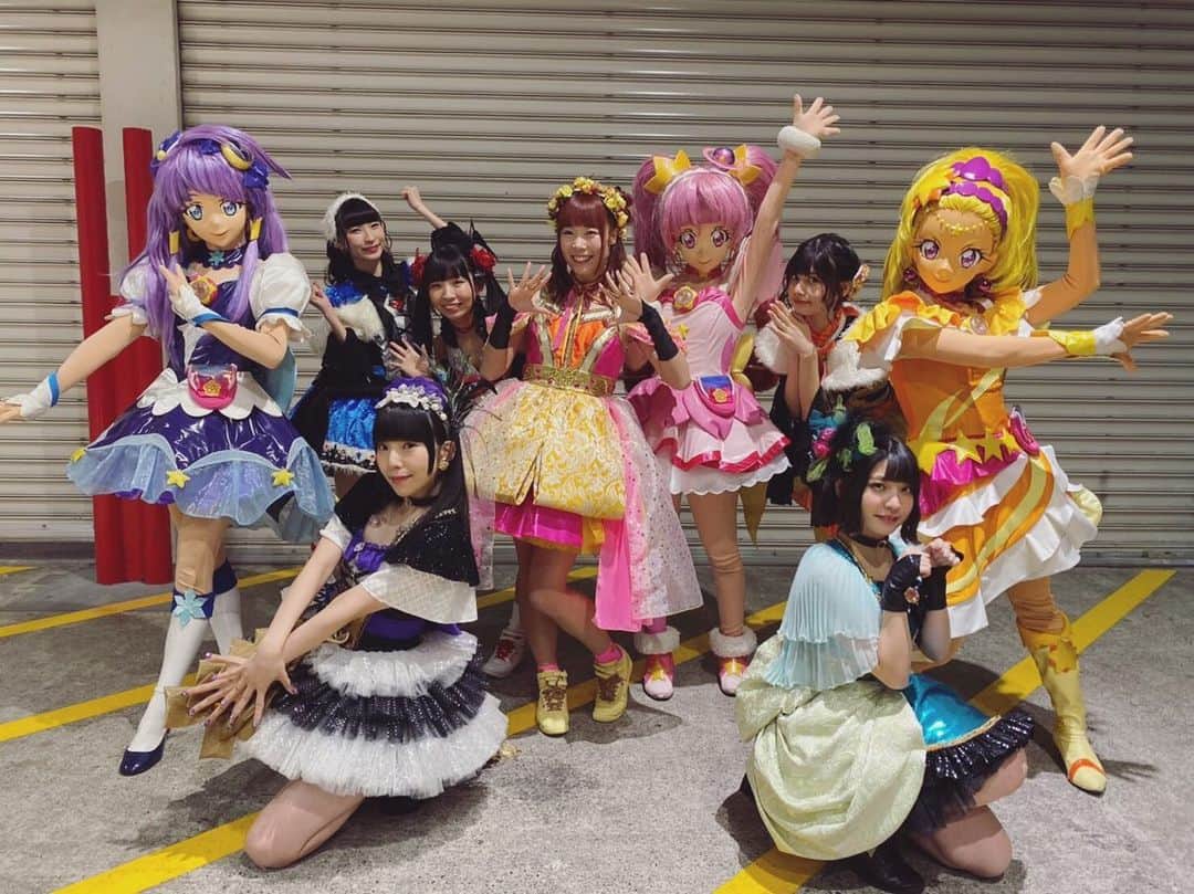 のインスタグラム：「スター☆トゥインクルプリキュア のみんな❣️ . 来てくれて本当にありがとう💕 . 一緒に歌って踊れて、感激でした〜🥰 . . . #STARTWINKLEPRECURE #dempagumi #でんぱ幕張  #でんぱ組 #japan #tokyo #live #japananime #akihabara #precure #concert #idol」