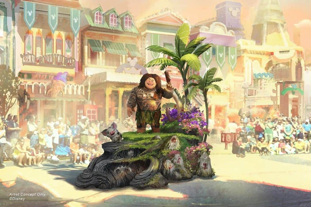 Disneyさんのインスタグラム写真 - (DisneyInstagram)「There's magic coming to Main Street! See concept art from the new "Magic Happens" parade, coming to @disneyland February 28. See more at the link in bio.」12月14日 9時30分 - disney