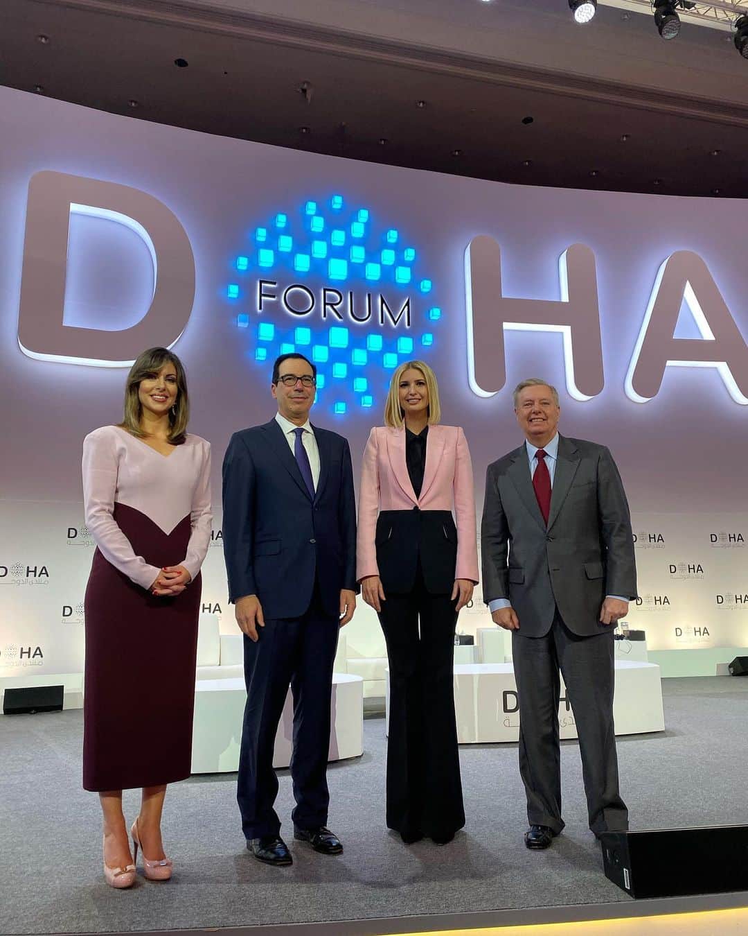 イヴァンカ・トランプさんのインスタグラム写真 - (イヴァンカ・トランプInstagram)「‪It was a pleasure to attend the #DohaForum today to highlight the #WGDP mission. ‬」12月15日 1時57分 - ivankatrump