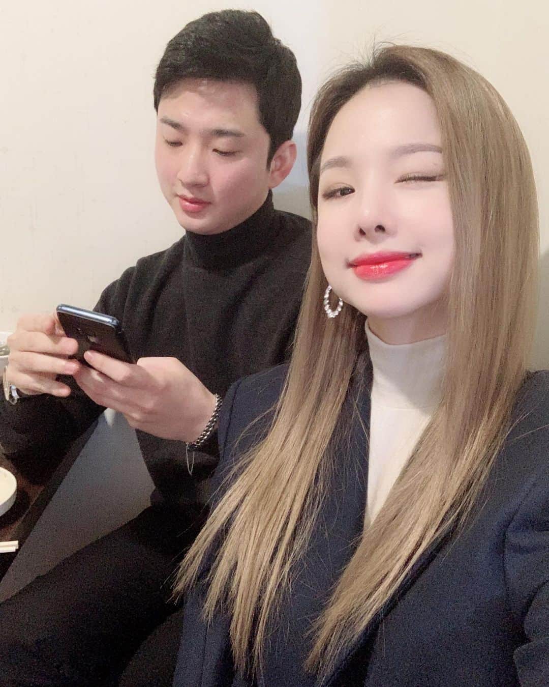 ソルジさんのインスタグラム写真 - (ソルジInstagram)「남매샷👫♥️😘 @heo_ju_seung  #허주승하팅팅」12月15日 2時07分 - soul.g_heo