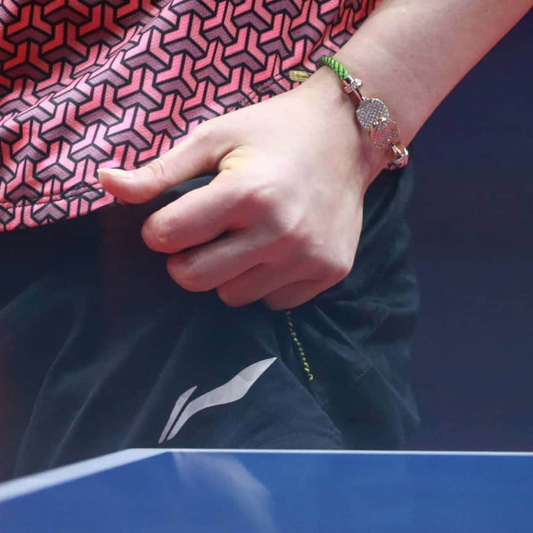 のインスタグラム：「#GuessWho 🤔👤❓ #ITTFGrandFinals」