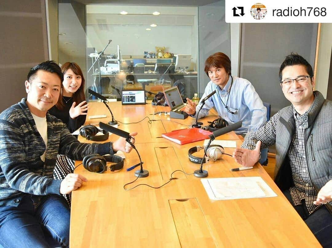 岡山放送さんのインスタグラム写真 - (岡山放送Instagram)「#Repost @radioh768 (@get_repost) ・・・ . 12/13（金）は、このメンバーでお送りしました。 . 番組で話した事は、また改めてインスタで。 . しばしお待ちください。 . #OHK #岡山放送 #8ch #アナウンサー #上岡元 #萩原渉 #今川菜緒 #ラジOH #牛嶋俊明 #ラジohで話した事をアップしています」12月14日 17時59分 - ohk_official