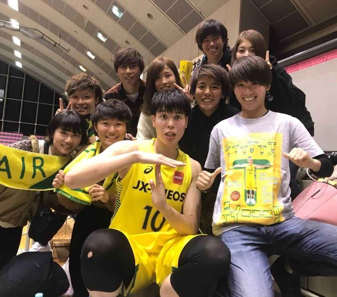 田中明日菜さんのインスタグラム写真 - (田中明日菜Instagram)「今年初のバスケ観戦🏀JXはやっぱりすごかった！そしてらむは得点王✨ Tー＼(^o^)／ #渡嘉敷来夢#JX ENEOS #サンフラワーズ#TTT兄弟」12月14日 19時36分 - asunatanaka