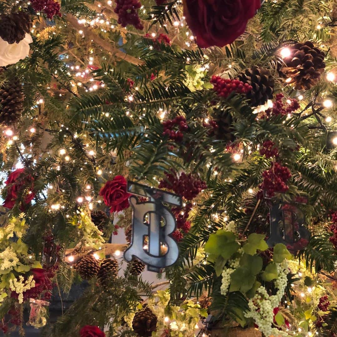 石橋あこさんのインスタグラム写真 - (石橋あこInstagram)「バーバリーのツリー可愛すぎた🎄❤️ * #バーバリー#Burberry #クリスマス#クリスマスツリー#クリスマスマーケット」12月14日 21時33分 - acococo120