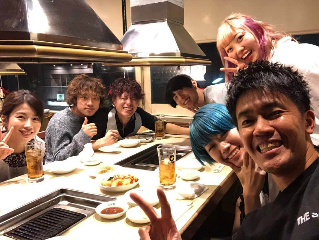 武井壮さんのインスタグラム写真 - (武井壮Instagram)「ROAD TO EX2019 今年の優勝者フィルフリークと焼肉！ #フィルフリーク  #ROADTOEX」12月14日 23時02分 - sosotakei