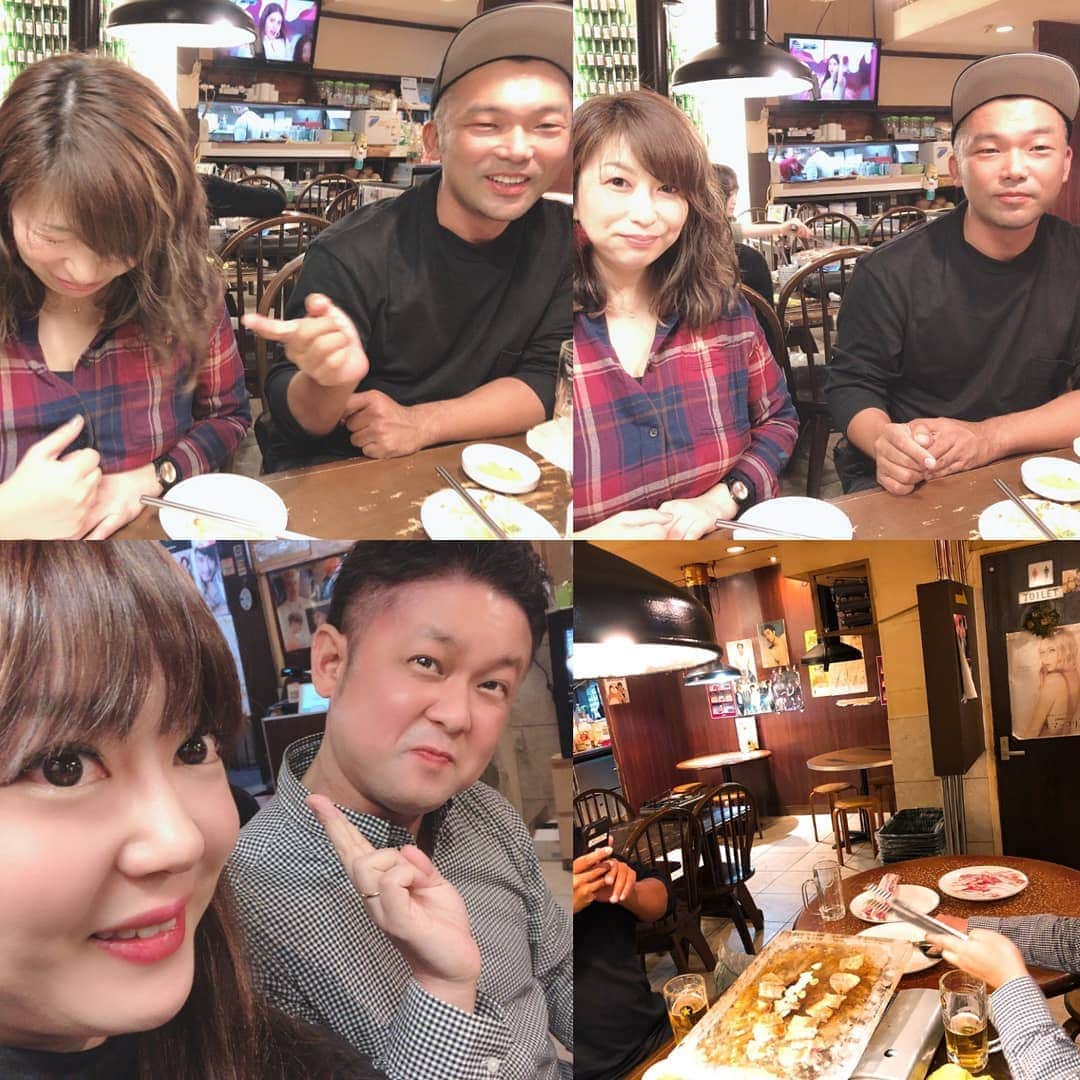 のインスタグラム：「仲間忘年会 #1　 皆、人生観の転機を迎えた 怒涛の2019年でした。 飲み食べ放題だから止まれない。 はしょって答え合わせ！  #ゲラ会 #ただゲラ #うっほ菅原 #ゲンセンシホウセン　 #JARO女」