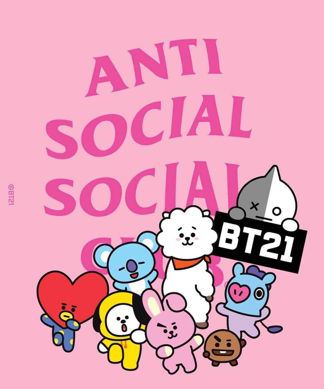 BT21 Stars of tomorrow, UNIVERSTAR!のインスタグラム