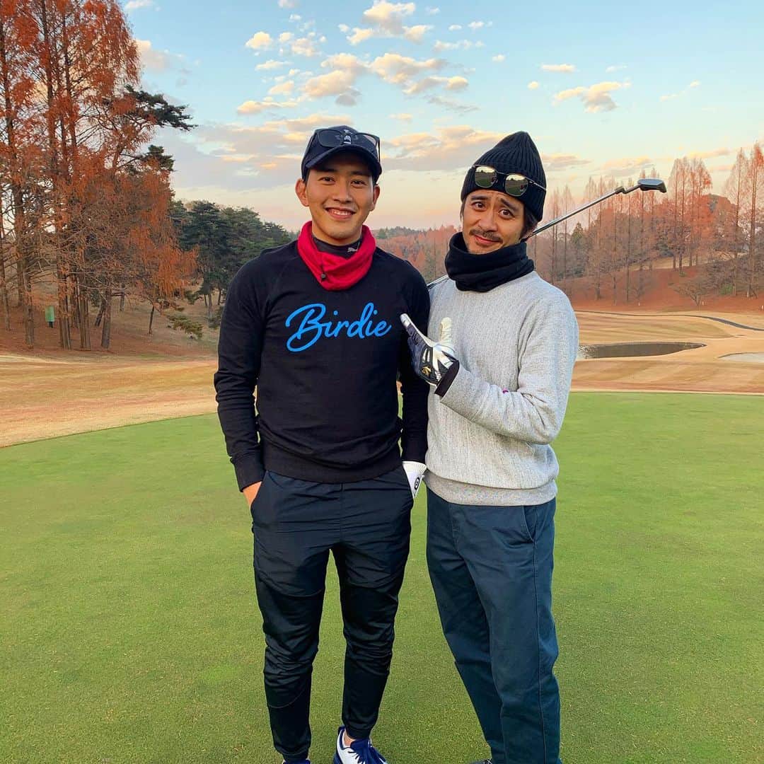 斉藤祥太のインスタグラム：「おはよう☀️ 間違えて消したのでもう一回😂 昨日はタカトとゴルフ🏌️‍♂️ 彼はしっかりバーディ👏 今日が本番だ！目指せ100切り！ #ゴルフ#golf #紫塚ゴルフ倶楽部 #斉藤祥太 #再投稿」