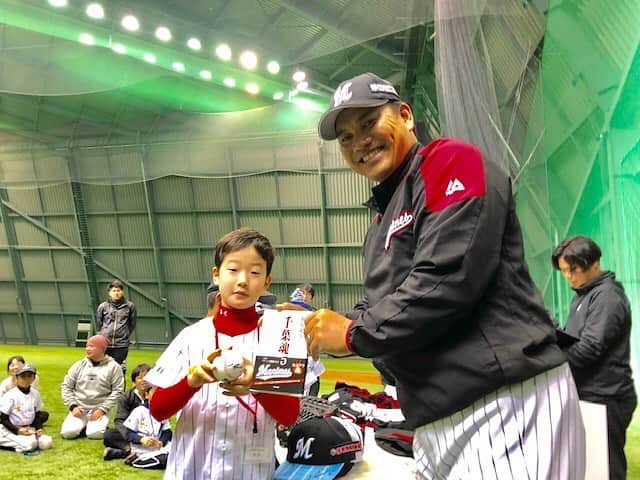 千葉ロッテマリーンズさんのインスタグラム写真 - (千葉ロッテマリーンズInstagram)「#野球教室 恒例の抽選会 #千葉ロッテマリーンズ #chibalotte #井口資仁 監督」12月15日 12時29分 - chibalotte