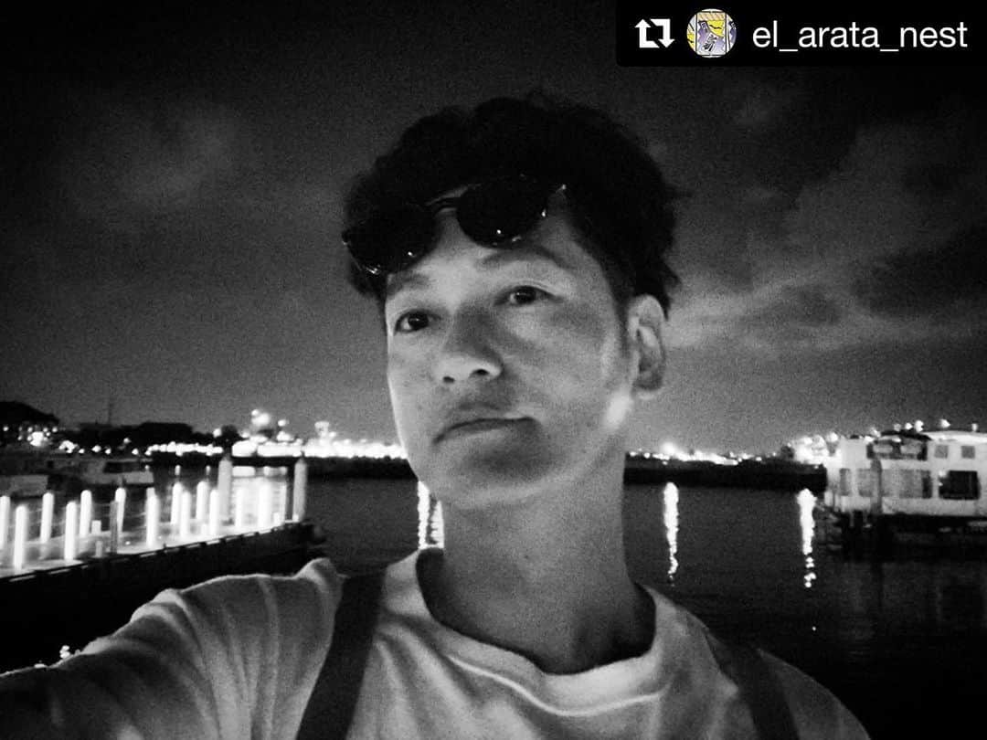 のインスタグラム：「今夜10:30はラストノワール🌑 #井浦新 @el_arata_nest ・・・ 才門要は黄昏に飛ぶ🦇 #ニッポンノワール 最終回 今夜10:30から🌑」
