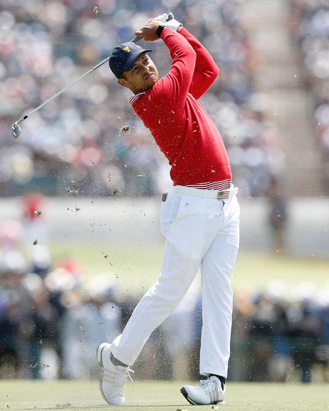 adidas Golfさんのインスタグラム写真 - (adidas GolfInstagram)「🇺🇸🇺🇸🇺🇸 Congrats to our guys @djohnsonpga and @xanderschauffele and the U.S. team on bringing home the #PresidentsCup 🏆 #HereToCreate」12月15日 14時27分 - adidasgolf