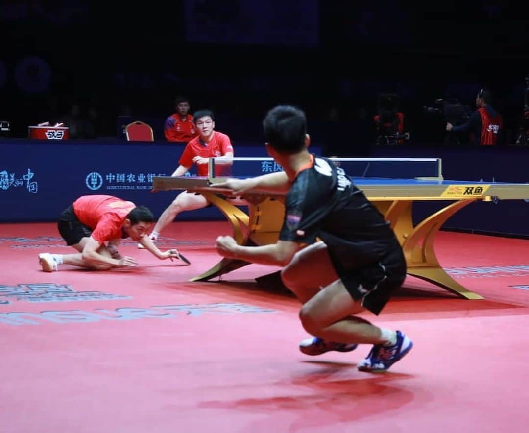 ITTF Worldさんのインスタグラム写真 - (ITTF WorldInstagram)「Simply too good! 💪💪 Xu Xin & Fan Zhendong are the #ITTFGrandFinals Men's Doubles Champions, beating Chinese Taipei's Liao Cheng-Ting & Lin Yun-Ju 3-1 in the final.」12月15日 15時13分 - wtt