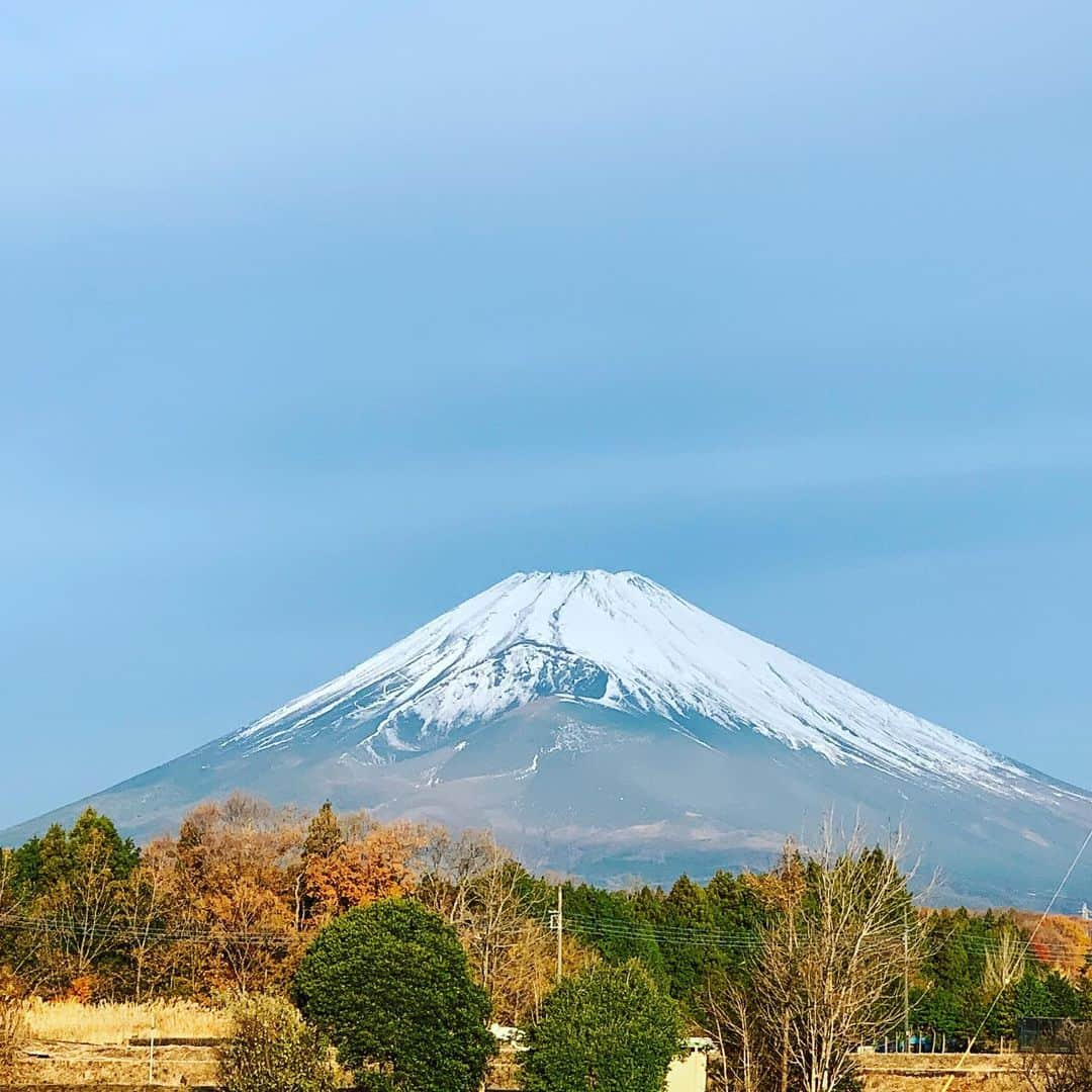 福田裕子さんのインスタグラム写真 - (福田裕子Instagram)「キレイな富士山🗻 楽しいお仕事でした♪」12月15日 17時06分 - yuko_fukuda_g