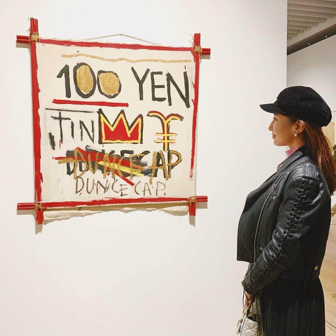 亜里沙さんのインスタグラム写真 - (亜里沙Instagram)「100YEN💴ONE MILLION YEN #basquiat」12月15日 17時39分 - alisa_0302