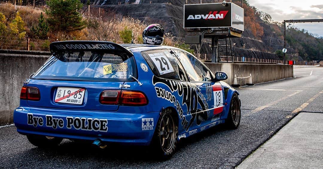 のインスタグラム：「_ NO GOOD RACING EG6 Honda CIVIC SiR _ _ Shot on Dec-15 2019 "HONDA VTEC ONE MAKE RACE Rd.5" at Central Circuit (Hyogo, Japan) _ owner: @t.ryuji39 @o.ruri814 photo: @mistbahn _ _ JP) 2019年12月15日 セントラルサーキット、ゼロファイターさん主催「HONDA VTEC ONE MAKE RACE」。 _ _ #hondaonemakerace #zerofighterautocustom #centralcircuit #セントラルサーキット #nogoodracing #ノーグッドレーシング #ノーグッド #civic #hondacivic #ホンダシビック #シビック #eg6 #eg #egcivic #ej1 #ej2 #eg8 #osakajdm #kanjo #kanjostyle #kanjoracer #kanjozoku #kswapped #kswap #k20a #k20 #timeattack #timeattackjapan #hondasontrack」