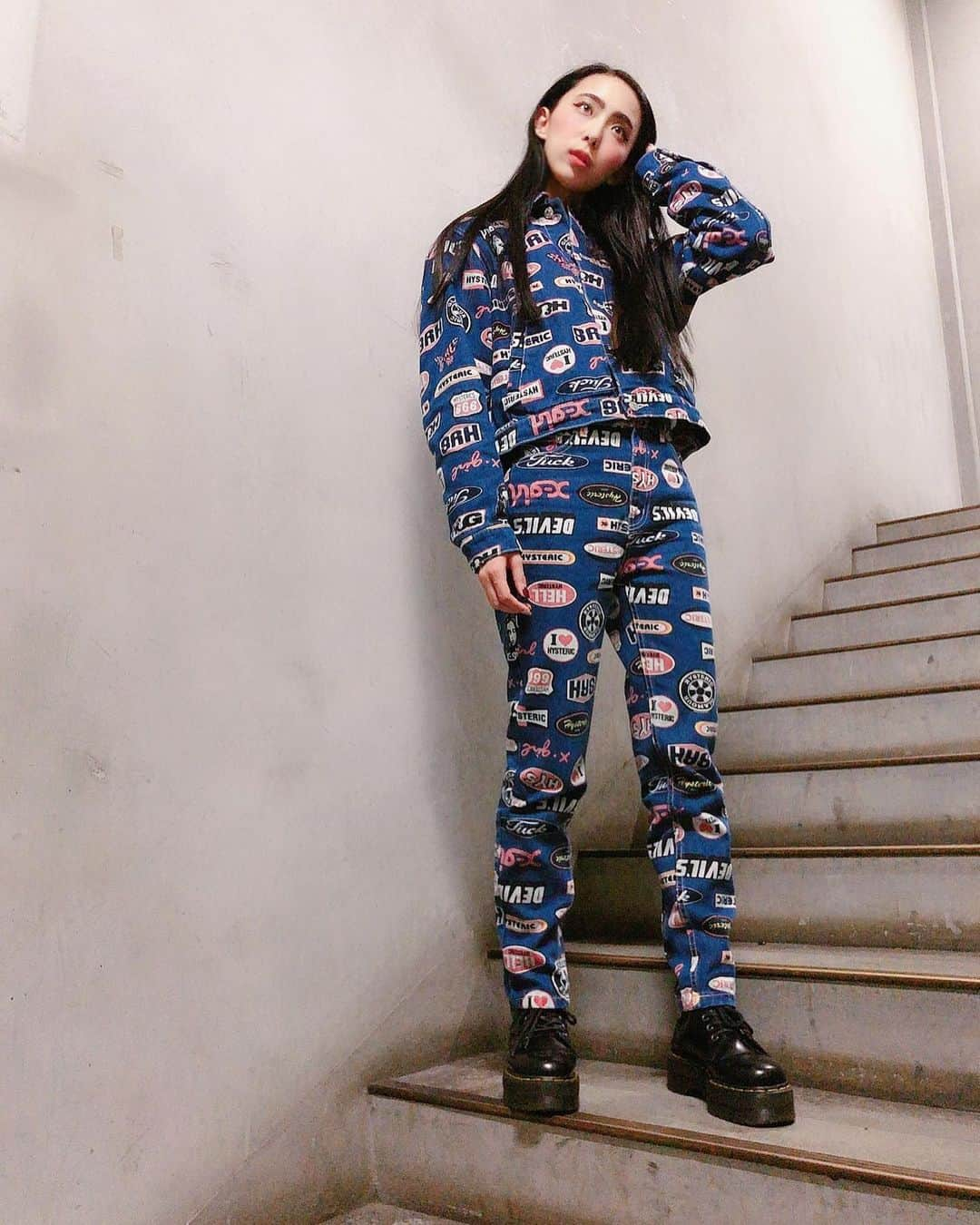 彩姫さんのインスタグラム写真 - (彩姫Instagram)「﻿ @hystericglamour_official × @xgirljp﻿ ﻿ ゲットできたよ﻿ セットアップが可愛すぎてサイコーだよー﻿ ﻿ ﻿ #ootd﻿ #bandmaid﻿ #saiki﻿ #写真の明るさ上げるの忘れてた﻿ #だから消した﻿ #再投稿﻿ #少し写真も変えてみた﻿」12月15日 23時27分 - saiki_bandmaid