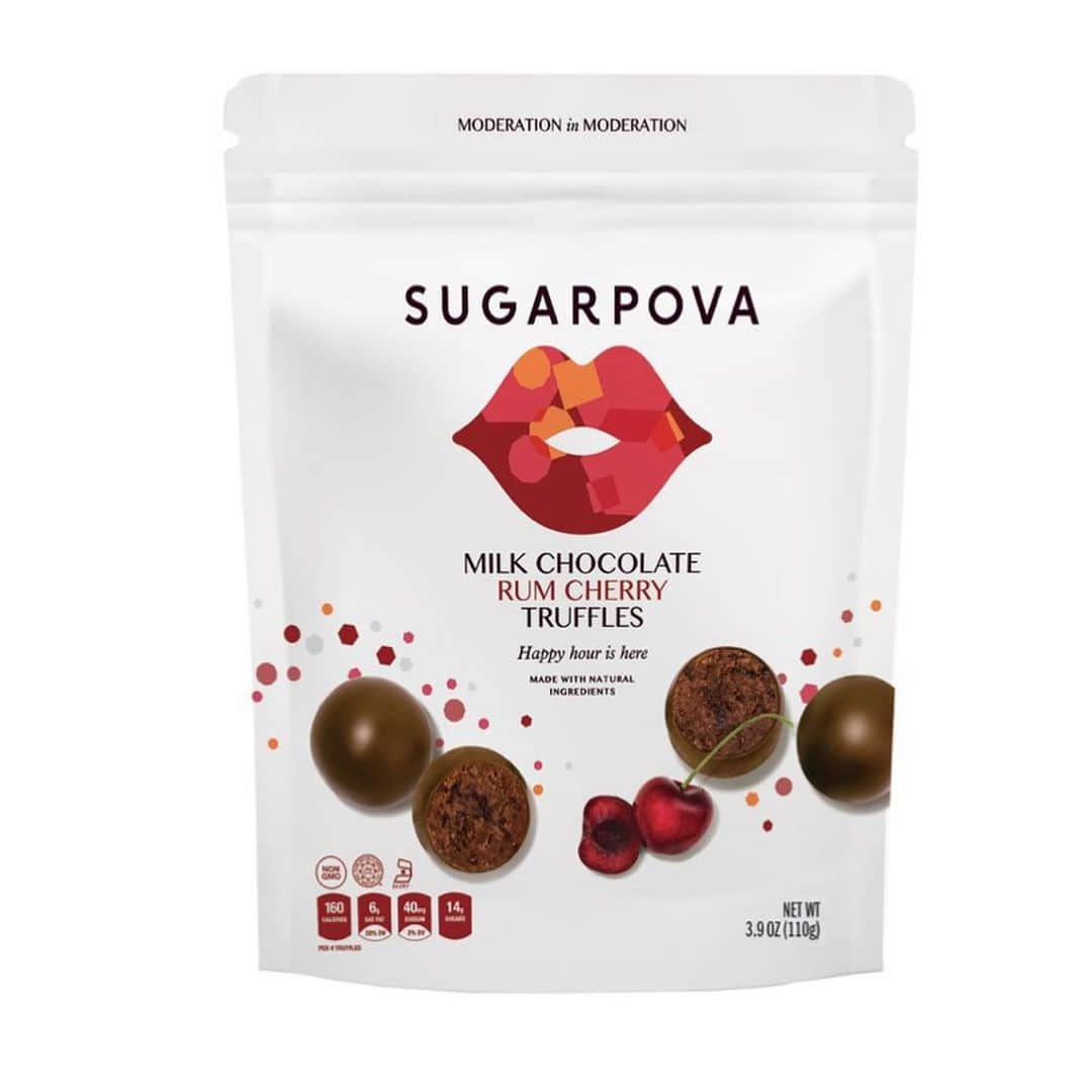 マリア・シャラポワさんのインスタグラム写真 - (マリア・シャラポワInstagram)「Sharing my top 5 Sugarpova flavors because it’s Sunday and just in case you haven’t perfected your stocking stuffers yet wink wink 😉  5 ✨ Rum Cherry Truffles. My favorite indulgent dinner party treat to gift or receive was the hard to find international chocolates with a cherry liquor filling. So during our initial truffle discussion, I might have mentioned unless we do rum cherry, we do nothing at all 😂. So here we are. It’s like a 24hour HAPPY hour not worth missing out on.  4 ✨Tennis gum balls. Our bestseller across the board. Our big daddy. They were the first product we ever launched. These cuties are exact little replicas of 🎾’s. From the lines across the body, to the ‘fuzz’ texture, they’ve resonated as the perfect gift item. They also come in a tennis can which is kind of ideal for a stocking stuffer. Just sayinnnggg. Fine, hashtag ad.  3✨Blue Raspberry Natural Gummies. Game changer in the gummie world. 👏🏻 Blue raspberry is generally not a natural flavor and it took us almost two years to develop the taste using natural ingredients. The aqua color was primarily achieved by using spirulina, a fresh water algae superfood. Just the scent of the gummies inside the bag is delizioso ( I’m in Italy, give me a break, it’s one of the three words I’ve learned)  2✨Chocolate covered gummies. It’s the combo you never knew you needed to try until...you just really really do. Creating the right lip mold that would then be dipped in chocolate was a task I’ll never quite recover from 😅 It’s one of our best selling products online.  1✨My personal MV(G)P (Most Valuable Guilty Pleasure) has to be the milk chocolate mousse bar we made for the dollar general store. Honestly it’s our best kept secret and if you live by one of the stores and picking up some Holiday ribbon, I’d give this puppy a try.. We had our team year-end review the other day and I told everyone NOT to send me any more even if I ask them to-I could not stop eating them. If you’ve a managed to read this through the end, hello 👋🏼 and thank you thank you 🙏🏻 for following the growth of this little candy baby. Last day for free shipping with orders over 39$ on sugarpova.com Ok byeeee 💋」12月15日 23時33分 - mariasharapova