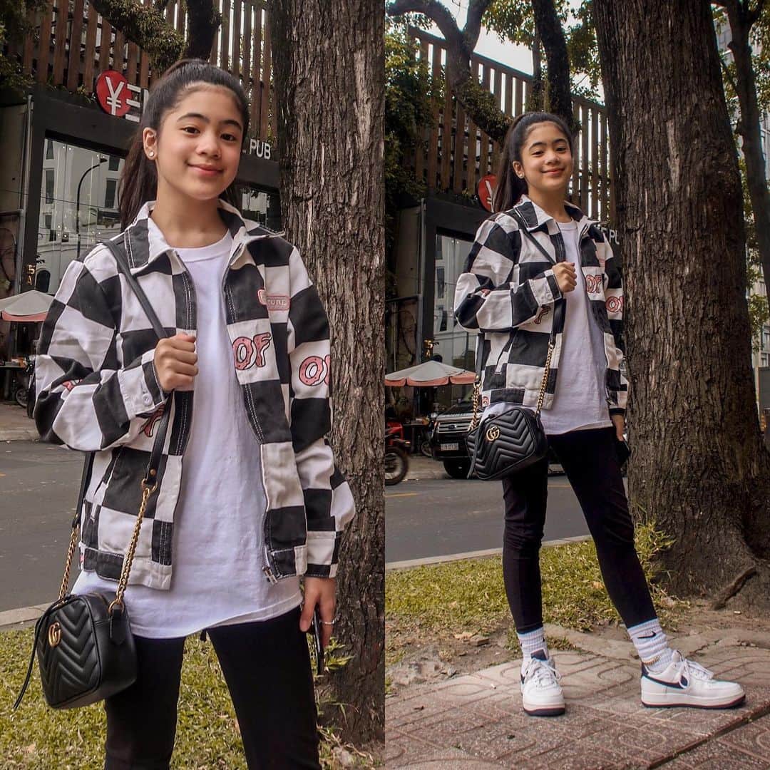 Niana Guerreroのインスタグラム：「it is what it is 🤩 #ootd 👻」