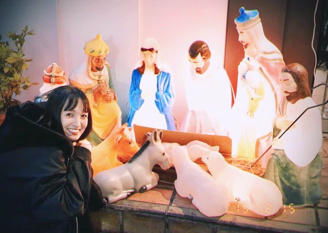 奥村佳恵のインスタグラム：「🎄🐏⭐️💫 #christmas」